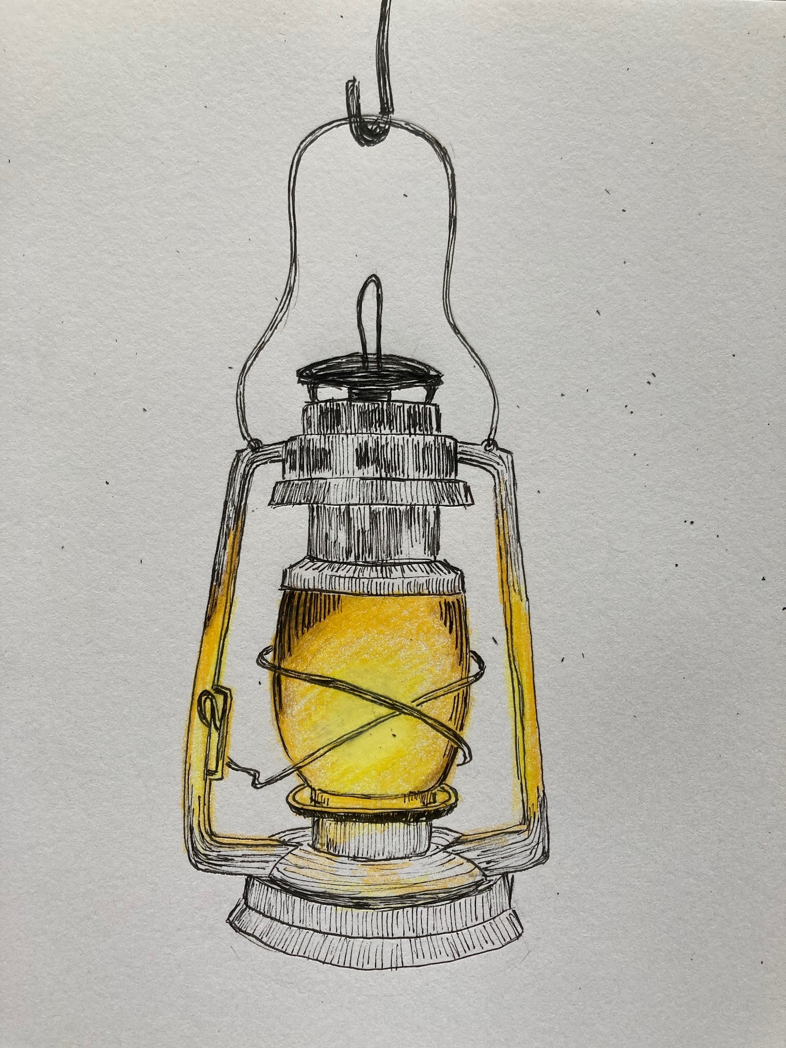 Pen Lantern Sketch